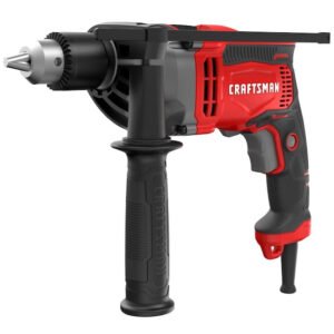 09214332 CRAFTSMAN 1/2-in 7-Amp Variable Hammer Drill (Charger Not Included)