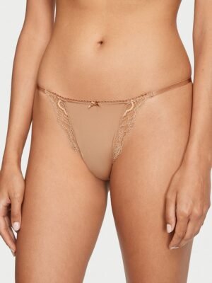 1124622365H8_OM_F Smooth & Lace Mini String Bikini Panty