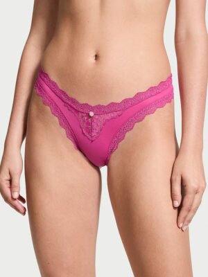 1125066182S5_OM_F Lace-Trim Brazilian Panty ( Luscious rose Copy )