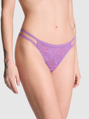 1125111228P0_OM_F Wink Strappy Thong Panty (Grape Taffy)