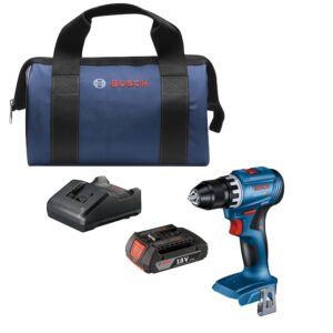 50136682 Bosch 18-volt 1/2-in Keyless Brushless Cordless Drill (1-Battery, Charger and Soft Bag included)