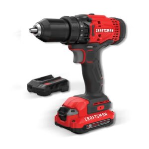 62905664 CRAFTSMAN V20 20-volt Max 1/2-in Keyless Cordless Drill (1-Battery Included, Charger Included)