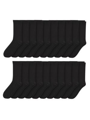 Hanes-Men-s-20-Pairs-Moisture-Wicking-Crew-Socks-Black.8dd60b808dda6540a6e06aa6e29ce6c8_cedf34ef-83a4-4b6e-a7df-75e83f744b74 Hanes Men's Moisture-Wicking Crew Socks, 20-Pairs, Sizes 6-12