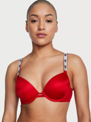rojo_bra_1 Victoria's Secret Very Sexy Shine Strap Smooth Push-Up Bra