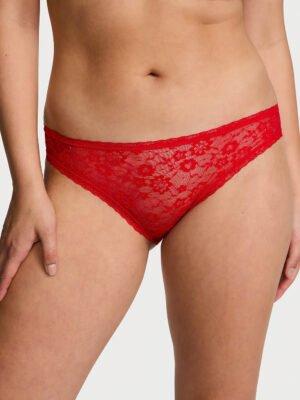 vikiny_1 VICTORIA SECRET Sequin Posey Lace Bikini Panty