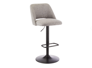 Screenshot 2025-10-07 140430 Canvas Inaya Adjustable Height Gas Lift Swivel Bar Stool, Grey